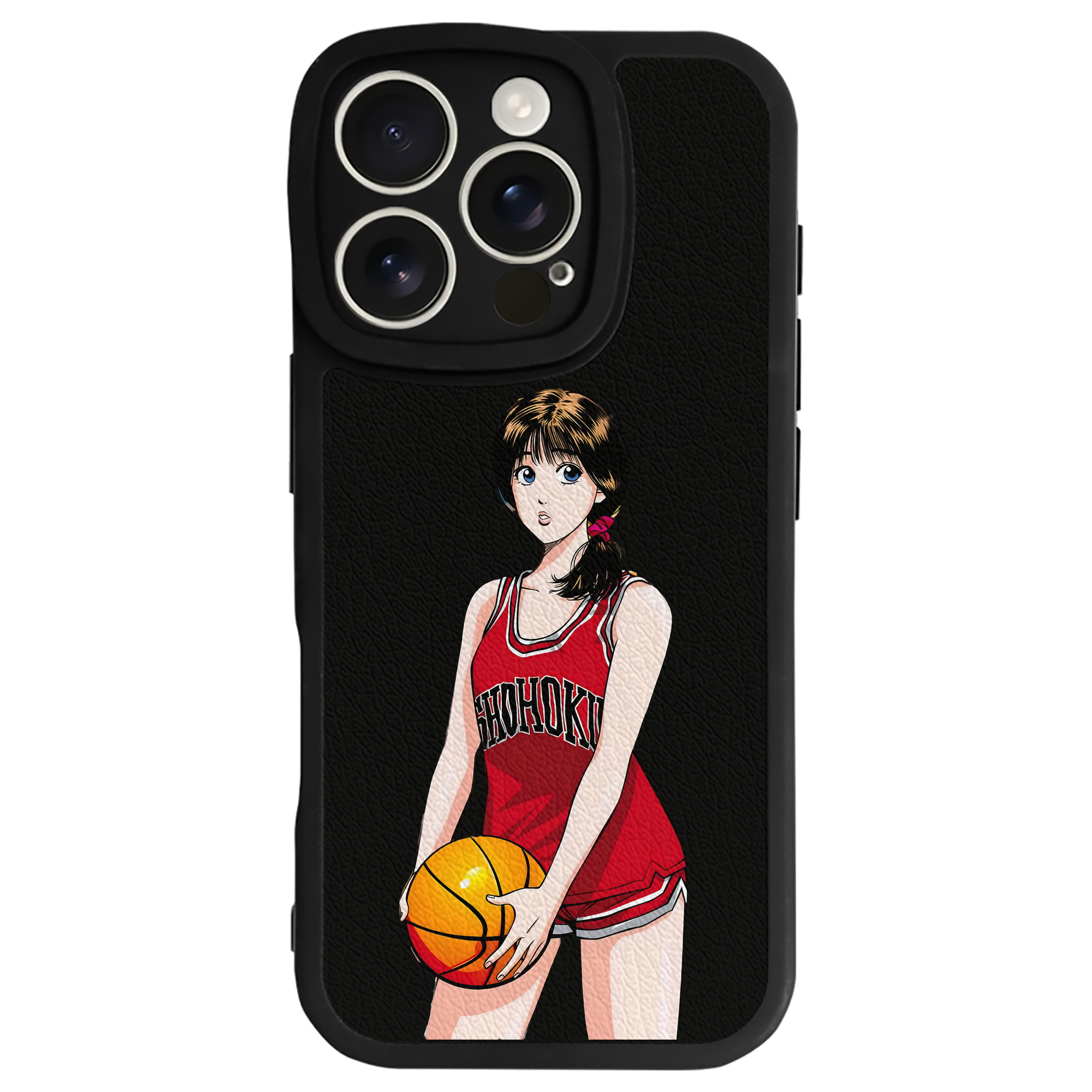 （画像用） SLAM DUNK／スラムダンク 【iPhone 16シリーズ対応】シリコンスマホケース（レザー調） 材質：シリコン